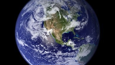 Photo of Blue Marble, the Earth floating in space 50 years ago today.